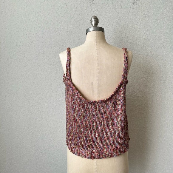 BUNDLE ST. JOHN SPORT Tweed Pattern Knit Top & Cardigan Sweater Multi - Picture 7 of 10